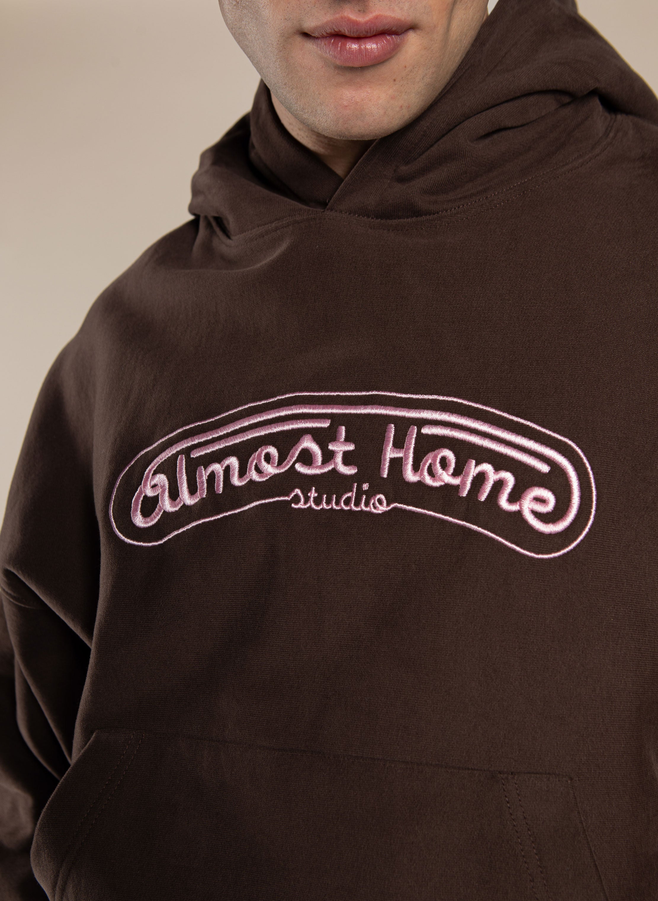AH Studios Hoodie Chocolate