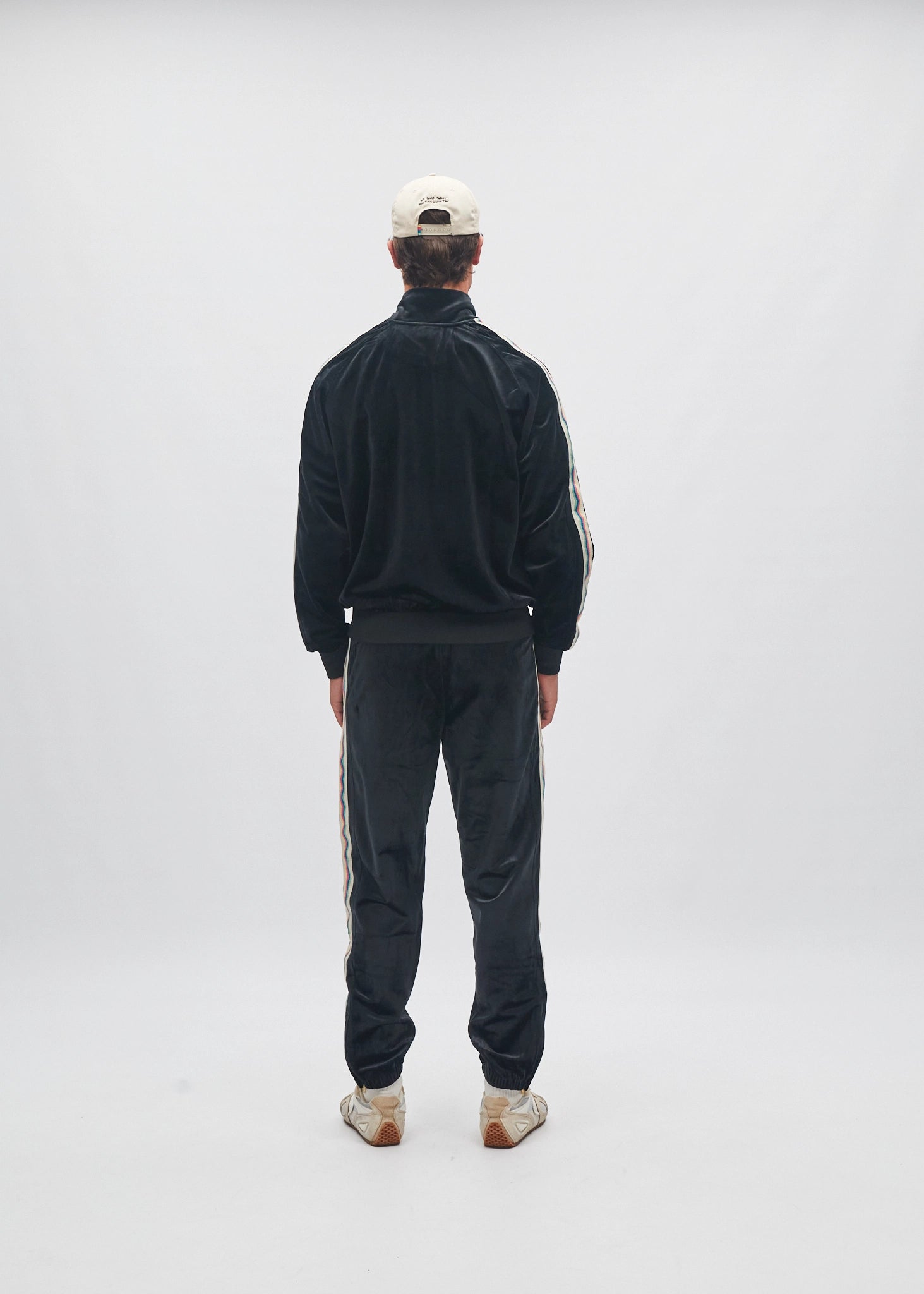 Velour Zipper